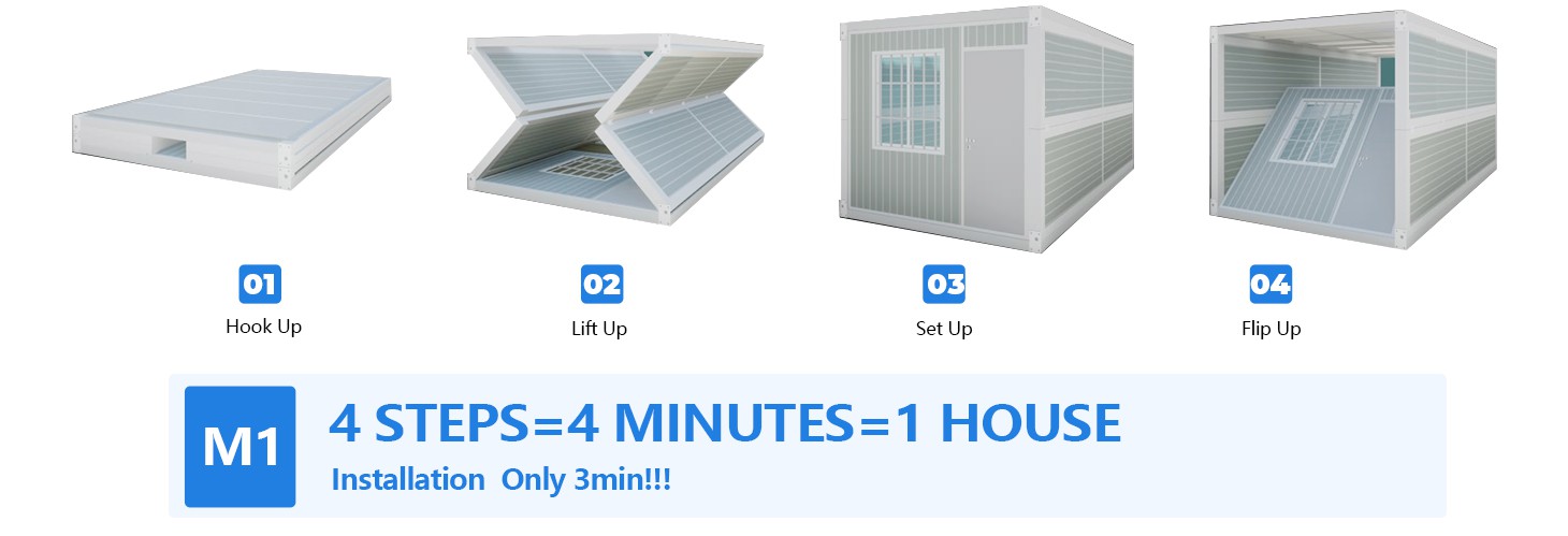 Easy Assembled Folding Container House Easy Assembled Folding Container House