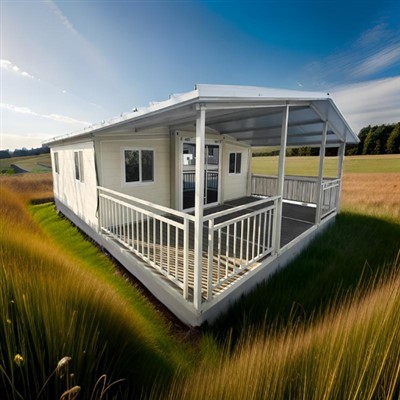 Cartref cynhwysydd y gellir ei ehangu 20 troedfedd